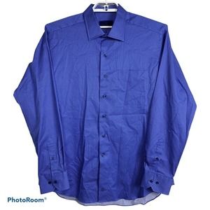 🔥 David Donahue Zigzag Striped Long Sleeve Shirt 🔥sale